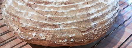 хлеб на двойной биге кефирная корочка. Шаг 7