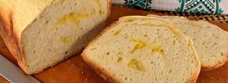 хлеб на рассоле с сыром и чесноком в хлебопечке. Шаг 7