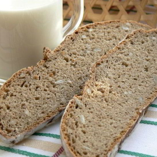 Рецепт хлеба ржаного на закваске с семечками