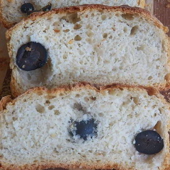 Рецепт хлеба с оливками