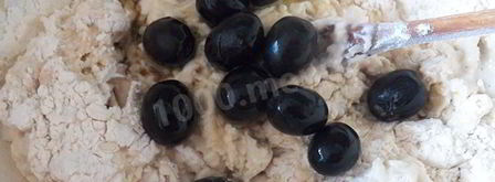 хлеб с оливками. Шаг 6