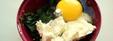 хлеб с цельнозерновой мукой и шпинатом. Шаг 2