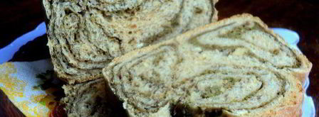 хлеб с цельнозерновой мукой и шпинатом. Шаг 7