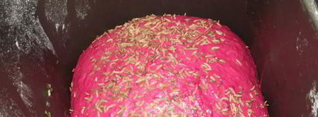 хлеб свекольный с тмином. Шаг 5