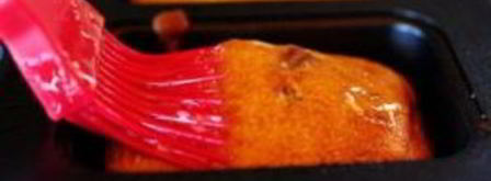 кукурузный мини-хлеб с клюквой и орехами. Шаг 8