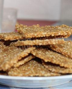 Кукурузные хлебцы с семенами льна