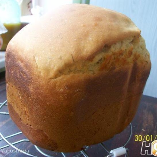 Рецепт медово-горчичного хлеб