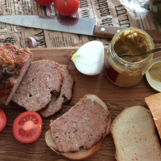 Рецепт мясного хлеба