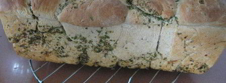 обезьяний хлеб с травами и чесноком. Шаг 5