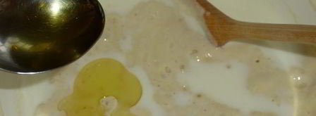 пшенично-гречневый хлеб с грецкими орехами. Шаг 4