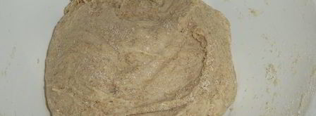 пшенично-гречневый хлеб с грецкими орехами. Шаг 6