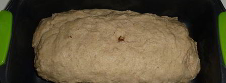 пшенично-гречневый хлеб с грецкими орехами. Шаг 9