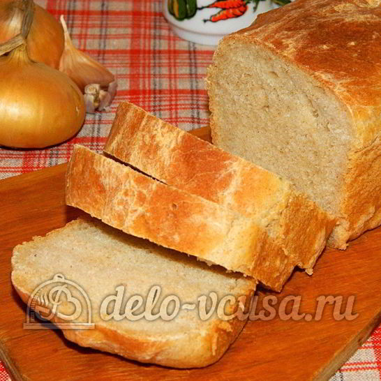 Рецепт ржаного хлеба с пшенной мукой