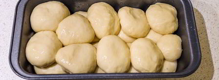 сдобный хлеб с узором. Шаг 3