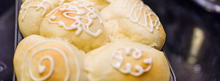 сдобный хлеб с узором. Шаг 6