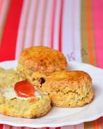 Сконы с отварным картофелем