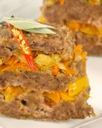 Слоеный мясной хлеб