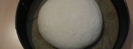 цельнозерновой пшеничный хлеб на опаре. Шаг 4