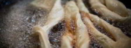 хворост без молока. Шаг 9