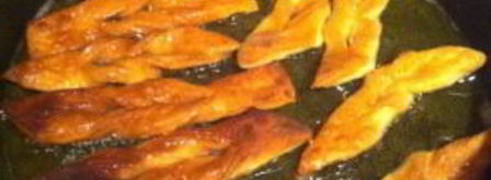 хворост хрустящий на водке. Шаг 5