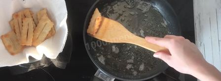 хворост тонкий хрустящий сладкий. Шаг 10