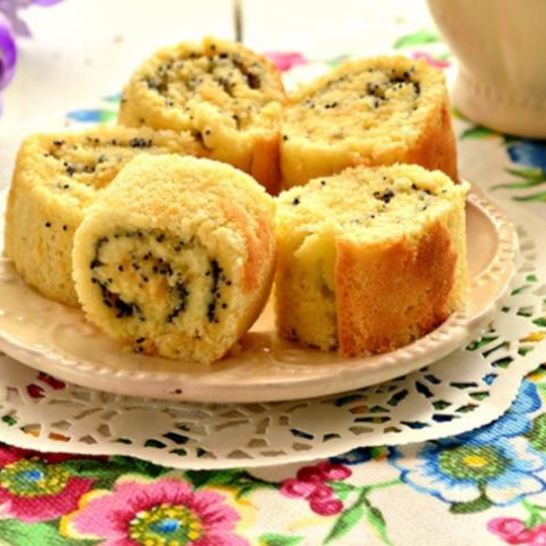 Рецепт классического макового рулета