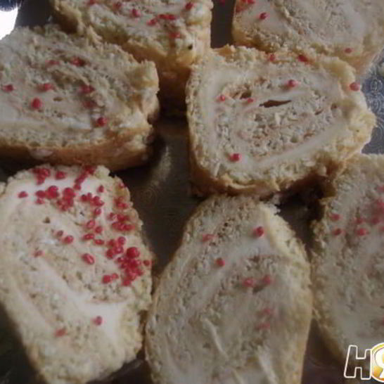 Рецепт кокосового рулета