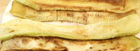 конвертики из кабачков с сыром. Шаг 4