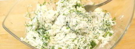 конвертики из кабачков с сыром. Шаг 5