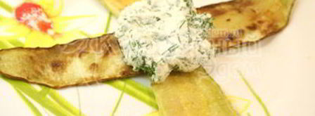 конвертики из кабачков с сыром. Шаг 6