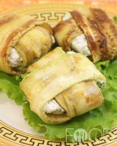 Конвертики из кабачков