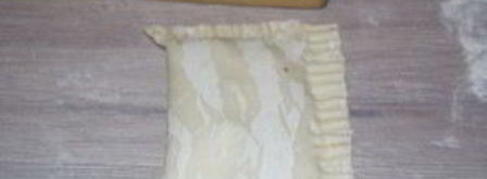 конвертики из слоеного теста. Шаг 6