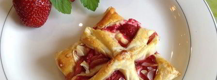 конвертики с клубникой. Шаг 7