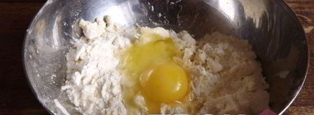 конвертики с творогом. Шаг 3