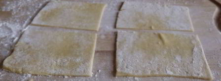 конвертики с творогом. Шаг 6