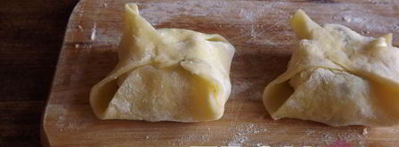 конвертики с творогом. Шаг 8