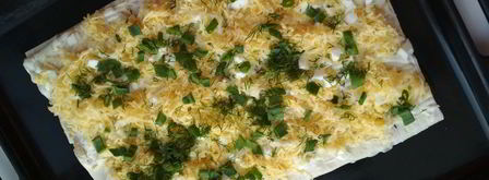 быстрая закуска из лаваша. Шаг 6