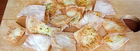 чипсы из лаваша. Шаг 6