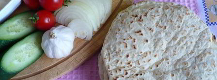 домашний лаваш с начинкой. Шаг 4