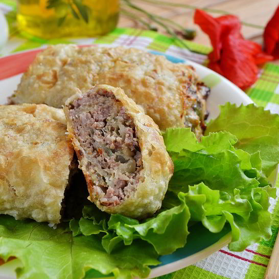 Рецепт фарша в лаваше по-провански