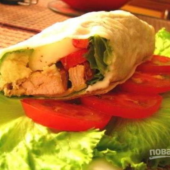 Рецепт грудки в лаваше