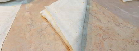 конвертики из лаваша с творогом. Шаг 6