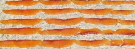 лаваш, фаршированный красной рыбой. Шаг 4