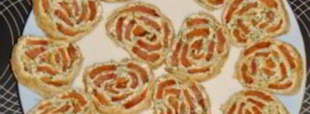 лаваш, фаршированный красной рыбой. Шаг 7