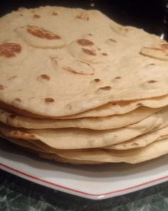 Лаваш на кефире на сковороде