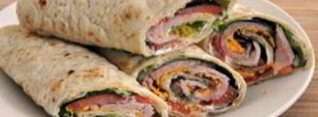 лаваш с беконом и сыром. Шаг 4