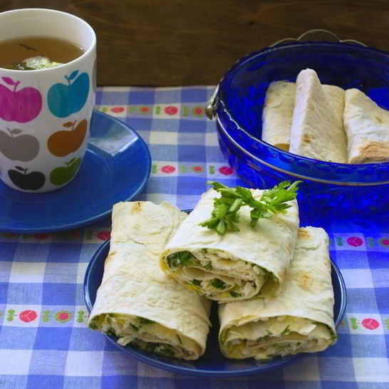 Рецепт лаваша с брынзой и зеленью