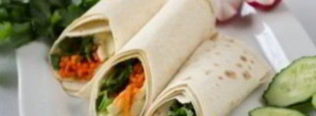 лаваш с кальмарами. Шаг 3