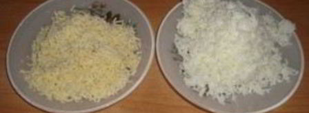 лаваш с крабовыми палочками и сыром. Шаг 4