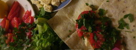 лаваш с начинкой. Шаг 2